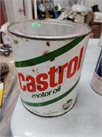 1 gallon full castrol oil can