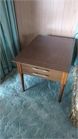 MCM End Table 20" Tall x 20" x 28"