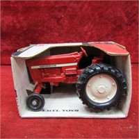 Ertl International mini tractor w/box.