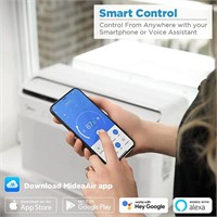 U-Shaped Smart Inverter Window Air Conditioner