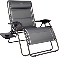 TIMBER RIDGE XXL Oversized Zero Gravity Chair Gray