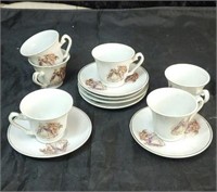 George & Martha tea cup set