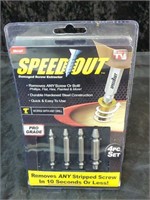 Speed out screw remover