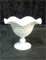 Imperial glass compote approx 5.5 inches tall