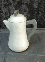 Silver sear aluminum teapot
