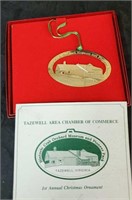 Tazewell 1st annual Christmas ornament