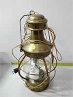 Brass Hanging Lamp