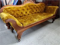 Gold Settee