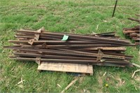 Pallet of Ribbed T-Posts