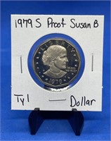 1979 S Susan B Anthony Proof Dollar