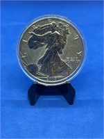 2005 Gold Plated Silver Eagle 1oz Silver