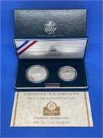 1992 US Columbus Quincentenary Coin Set