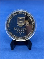 1oz Silver Round 2000 Kiribati