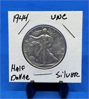 1944 Silver Walking Liberty Half Dollar (rare)