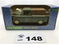 1/25 Scale - ERTL 1955 John Deere Truck Bank