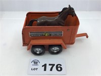 NYLINT Stables Horse Trailer And Horse