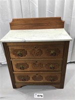 MARBLE TOP WASH STAND