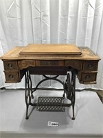 TREADLE SEWING MACHINE CABINET