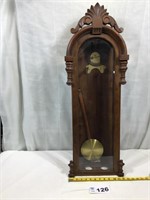 CLOCK CABINET WITH CLOCK PIECES