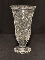 Waterford Crystal Lismore Footed Vase 7"