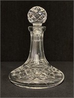 Waterford Crystal Lismore Ships Decanter / Stopper