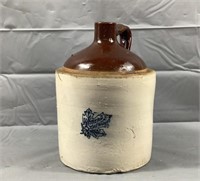 10" Western Stoneware Pottery Jug w/ Handle
