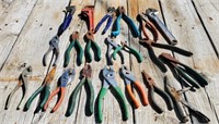 Lot of Pliers & Wrenches