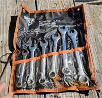 Buffal 6pc SAE Combination Wrenches