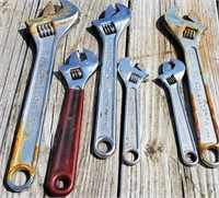 6 Crescent Wrenches