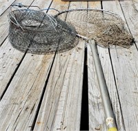 Landing Net & Fish Basket