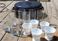 Roaster, Drinking Glasses, Sobets