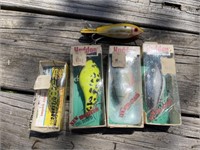 Heddon Fishing Baits in Orig Boxes