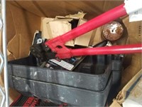 BOXLOT, CLEAT, BOLT CUTTERS, MISC