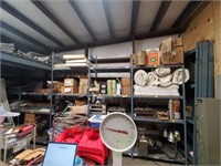 LARGE SECTION OF 48” COMMERCIAL SHELVING**
