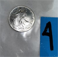 1 oz American Eagle Silver Dollar 1994