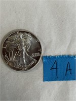 1 oz American Eagle Silver Dollar 1987