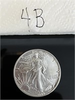 1 oz American Eagle Silver Dollar 1988