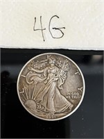 1 oz American Eagle Silver Dollar 1991