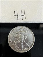 1 oz American Eagle Silver Dollar 1988