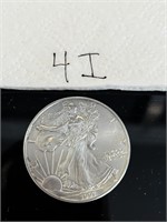 1 oz American Eagle Silver Dollar 1997
