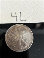 1 oz American Eagle Silver Dollar 1990