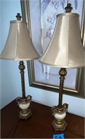matching pair of lamps