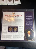 Martin Van Buren P&D $1 Information Card