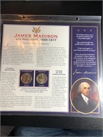 James Madison P&D $1 Information Card