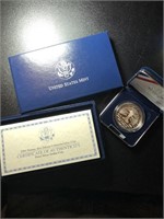 2004 US Mint Thomas Edison Proof Silver Dollar