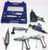 ASSORTED PNEUMATIC POWER TOOLS, MATCO, EXCELL,