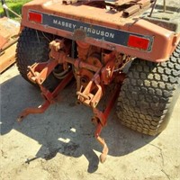 MASSEY FERGUSON 1650 WITH 3 POINT HITCH- AS IS