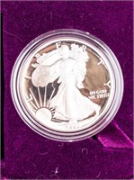 Coin 1990-S American Silver Eagle Proof