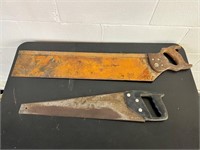 2 vintage saws