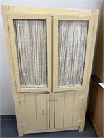 Antique kitchen cabinet 64"x38”x14”